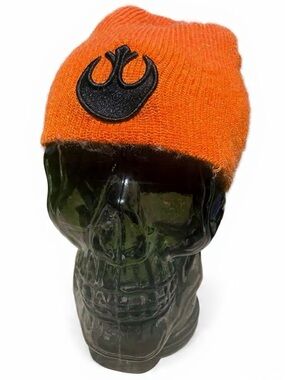Star Wars Orange Rebel Logo Beanie Hat